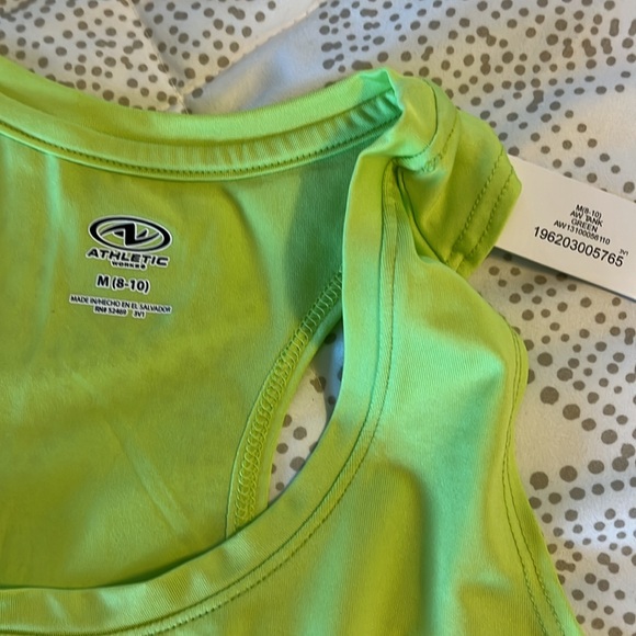 Athletic Works Women's Core Active Racerback Tank Size M (8-10) Green - Picture 10 of 13